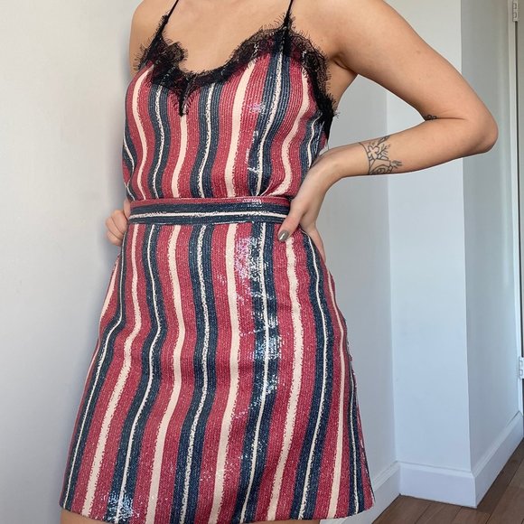 Zara sequin coord set, Ideal for size US 4 - Picture 3 of 10